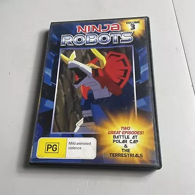 Ninja Robots Volume 3 Dvd Movie Region Free Pal Vgc Free Postage • $9.90