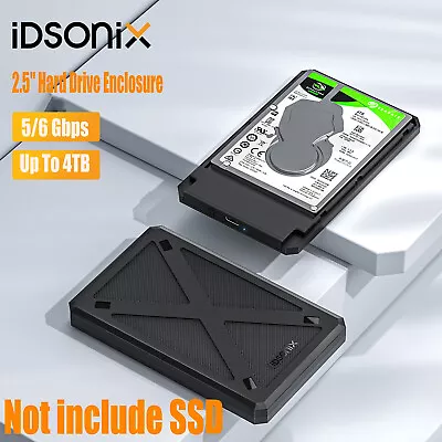 IDsonix QUALITY 2.5  SATA USB 3.0 EXTERNAL SSD HDD Hard Drive ENCLOSURE CASE • $9.49