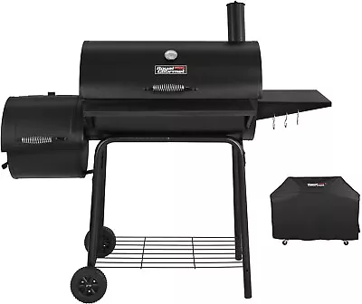 Royal Gourmet CC1830SC Charcoal Grill Offset Smoker With Cover 811 Square Inche • $99