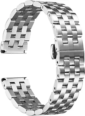 Stainless Steel Watch Band Replacement Metal Watch Straps For Men And Women 18Mm • $33.94