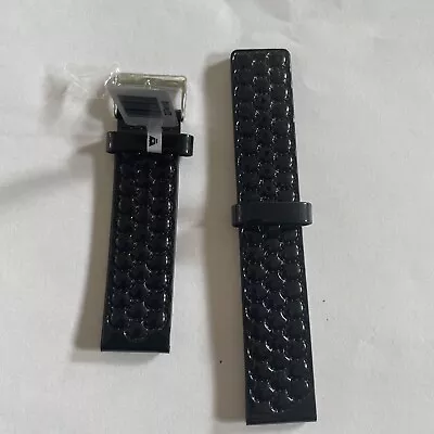 $30 • Buy New Authentic Vabene Sole Leather 20mm Black Strap With Buckle 115/75