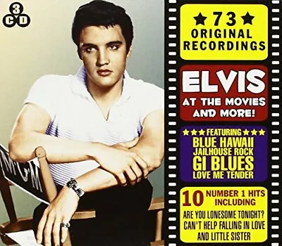 Elvis Presley - Elvis Presley: Elvis At The Movies An... - Elvis Presley CD 48VG • $12.98