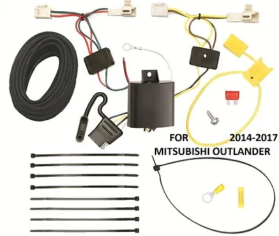 2014-2017 Mitsubishi Outlander Trailer Hitch Wiring Kit Harness Plug Play T-one • $72.12