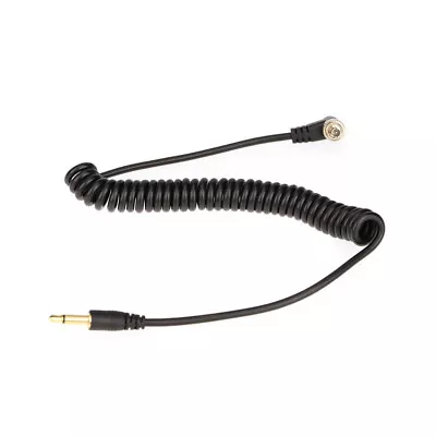 £4.93 • Buy 3.5mm Flash Sync Cable Cord & Screw Lock To Male Flash PC For DSLR Camera X7S7