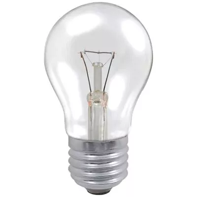 GE 60W 240V Edison Screw E27 A50 GLS Dimmable Clear Light Bulb • £7.31