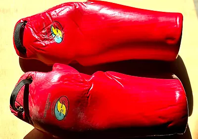 Martial Arts Sparring Gloves Jhoon Rhee Medium/Women's Taekwondo RED • $12