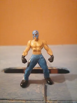 £5.99 • Buy Wwe Rey Mysterio Blue Jakks Micro Aggression Wrestling Action Figure Deluxe Mini