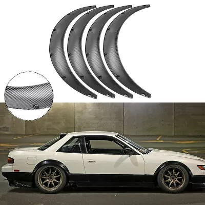 4.5  Flexible Fender Flares Wide Wheel Arches For Nissan 240SX S13 S14 1989-1998 • $94.15