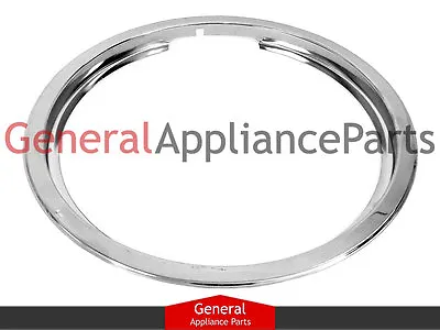 Stove Range 8  Chrome Burner Drip Ring Replaces Maytag Amana Jenn-Air Kenmore # • $8.50