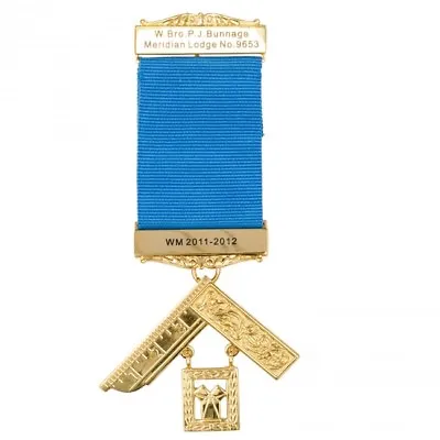 Craft Past Masters Breast Jewel With Engraved Details • £54.71