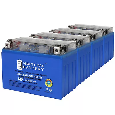 Mighty Max YTZ14SGEL 12V 11.2AH Battery Compatible With BMW F800GS 09-16 - 4Pack • $159.99