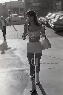 1960s Ron Vogel Negative-sexy Pinup Girl Mitzi Lee In Los Angeles V205850 • $10