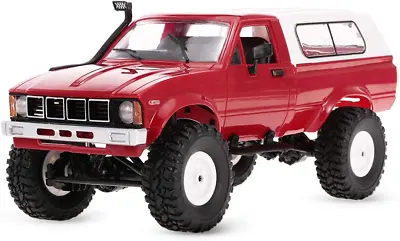 RC Rock Crawler WPL C24 RC Truck 4X4 Remote Control Crawler 1/16 Full Scale 2.4 • $104.95