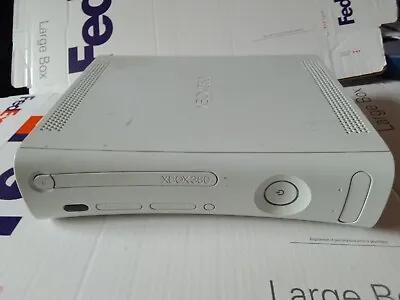$8.99 • Buy Microsoft Xbox 360 White Console Only. Needs Power Supply. Unable To Test.