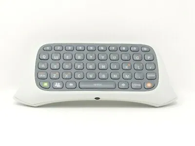 Microsoft Xbox 360 Chatpad Keyboard Controller Attatchment White X814365-001 • $14.69