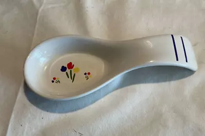 Vintage 7  Tulip Spoon Rest CUTE!! • $12.95