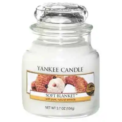 Yankee Candle Home Inspiration SOFT BLANKET  Small Container Jar 104g 3.7oz • £9.99