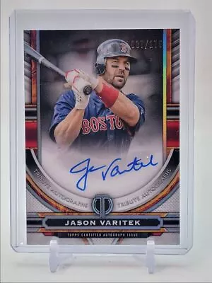Jason Varitek 2023 Topps Tribute Baseball Autograph Auto /175 Q0161 • $16.49