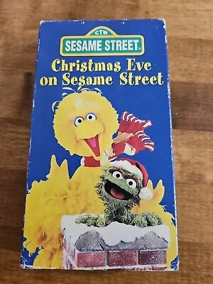 Sesame Street - Christmas Eve On Sesame Street (VHS 1997) • $12.99