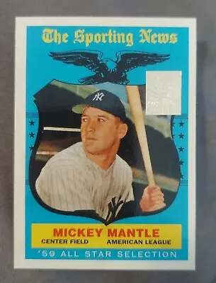 🔥⚾️🔥 1996 Topps '59 Sporting News All Star #564 MICKEY MANTLE #27 NY Yankees • $4.99