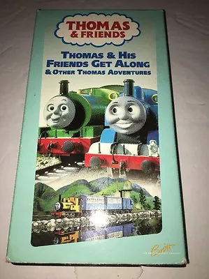 Thomas The Tank Engine And Friends - THOMAS & His Friends Get Along [VHS]-TESTED • $40.30
