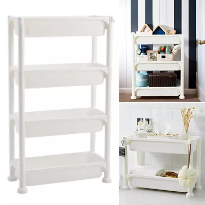 Bathroom  Kitchen Slim Corner Storage Rack Shower Caddy Organizer Display Shelf • £9.95