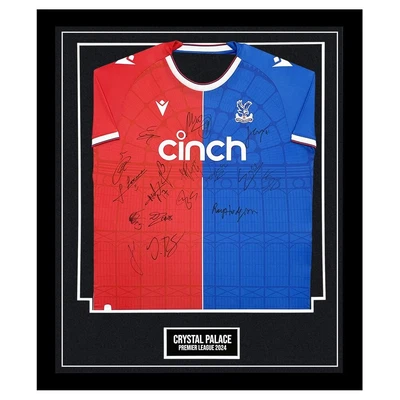 £999.99 • Buy Crystal Palace Signed Framed Shirt - Premier League 2024 +COA