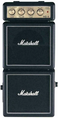 £54.99 • Buy New Marshall MS-4 Micro Stack Amplifier Mini Guitar Travel Amp