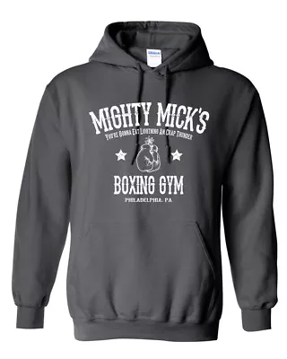 $19.95 • Buy Mighty Mick's Gym HOODIE - Rocky Balboa Boxing 80's Movie