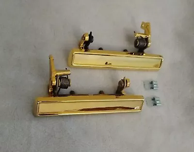 24k Gold Dip Plated G-Body Door Handles Regal Cutlass Monte Carlo Grand Prix  • $125