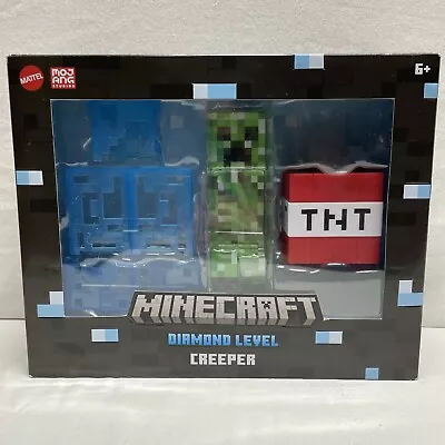 Minecraft Diamond Level Creeper Weighted Black - NEW In Box - Ships FREE • $25