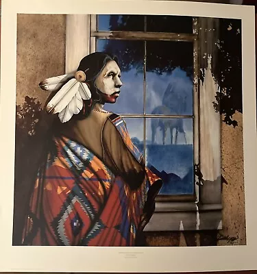 JD Challenger “Reflections From The Shadow Spirit” Native American Ltd Ed Print • $95