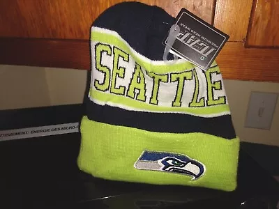 Seattle Seahawks...NFL Knit Hat.... 1 Cent!! • $0.01