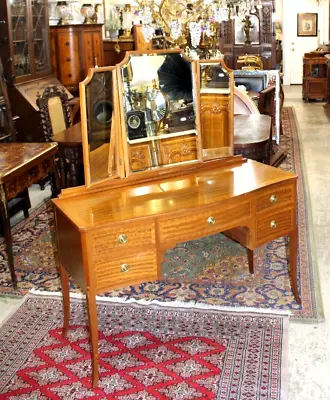 English Mahogany Edwardian Dresser / Vanity • $1650