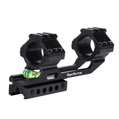 1 Inch 30mm Tactical Scope Mounts Dovetail To Picatinny Cantilever Sights Rings • $37.55