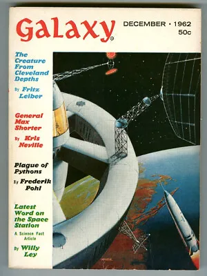 Rare December 1962 GALAXY SCIENCE FICTION Magazine! Leiber! Neville! Davidson! • £12.04