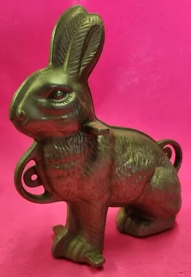 RARE - Silver Griswold Cast Iron Bunny Rabbit Cake Mold #862 & 863 Erie Pa USA • $250