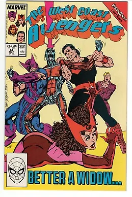 $8.50 • Buy West Coast Avengers #44 : 1989 : MARVEL : VINTAGE