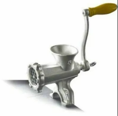 Hand Operated Cast Iron Manual Rotary Beef Sausage Maker Meat Mincer Grinder 8 • £24.20