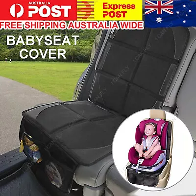 Large Car Baby Seat Protector Cover Cushion Anti-Slip Waterproof Safety DF • $18.94