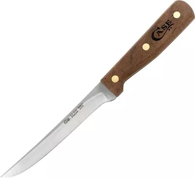 $39.99 • Buy Case XX Kitchen Boning Knife 6  Stainless Steel Blade Brown Walnut Handle 07315