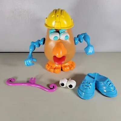 Mr Potato Head Construction Full Size Spud With Accessories Playskool • $15.27
