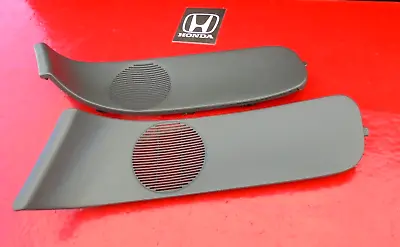 92 93 94 95 Honda Civic Rear Speaker Cover Grill Set Pair Gray Eg Oem Hatchback • $377.77