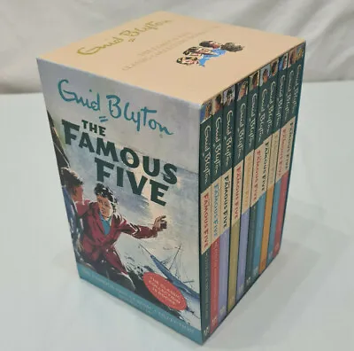 The Famous Five Classic Collection Book 1-10 Boxset By Enid Blyton  • £19.99