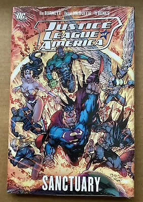 JUSTICE LEAGUE OF AMERICA: SANCTUARY HC (2009) DC; Benes Pacheco Et Al; OOP; NM • $20