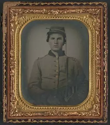 Unidentified SoldierConfederate UniformCavalry SwordAmerican Civil War • $9.99