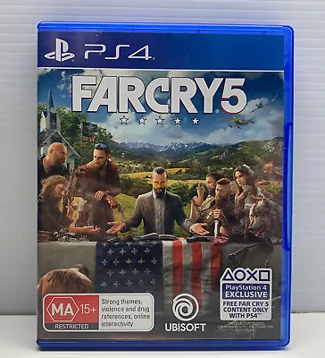$19.99 • Buy Far Cry 5 Five - PS4 Sony PlayStation 4 Games