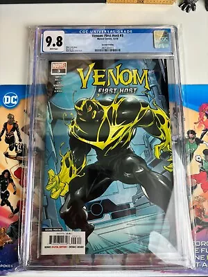 Venom First Host #3 2018 CGC 9.8 1st Appearance Of Sleeper 2nd Print HTF Variant • $174.99