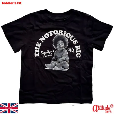 £13.95 • Buy Biggie Small Kids T Shirt-Official-Baby Design-Biggie Small Toddler T Shirts