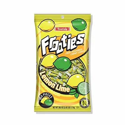 Lemon Lime Frooties - Tootsie Roll Chewy Candy - 360 Piece Count 38.8 Oz Bag • £19.98